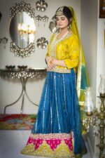 Mehndi Lehenga