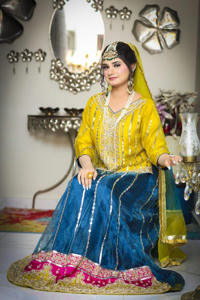 Mehndi Lehenga - Image 6