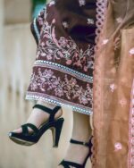 raw silk 3 piece - Image 3